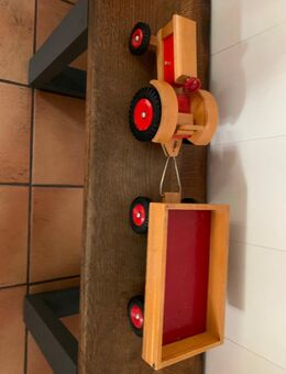 Vintage DDR Holztrecker - Edemissen