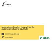 Industriemechaniker (m/w/d) für die Automobilindustrie (23,09/h) - Mannheim
