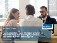 Kundenberater / Sales Manager (m/w/d) im Außendienst (Versicherungskaufmann, Kaufmann für Versicherung und Finanzen, Versicherungsfachmann) - Hamburg