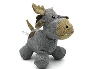 Leinenstoff Kuscheltier "Moose" (groß) - Hunde Spielzeug Toys - Wegberg Zentrum