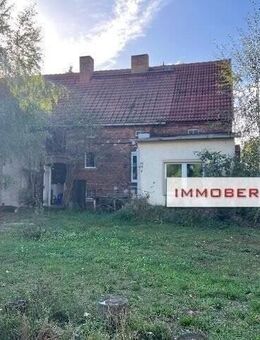 IMMOBERLIN.DE - Großzügiges Anwesen inklusive Bauland mit viel Potential in naturverbundener Lage - Doberlug-Kirchhain