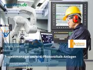 Projektmanager (m/w/d) Photovoltaik-Anlagen - Frankfurt (Main)