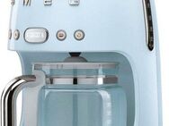 Smeg Filterkaffeemaschine DCF02PBEU, 1,4l Kaffeekanne, Papierfilter 1x4, inkl. Permanentfilter