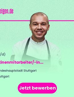 Kantinenmitarbeiter/-in (m/w/d) - Stuttgart