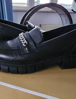 Plateau Slipper neu mit Glitzer - Hamburg