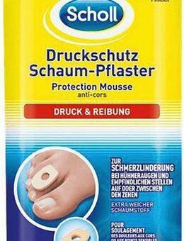 Scholl Druckstellenpflaster Druckschutz (Set, 9 St), Schaum-Pflaster
