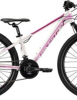 Bikestar Mountainbike, 21 Gang Shimano RD-TY300 Schaltwerk, Kettenschaltung, für Damen und Herren, Kettenschaltung