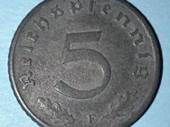 5 Reichspfennig 1941 "F" Kursmünze Deutsches Reich 2. Weltkrieg - Münster (Hessen)