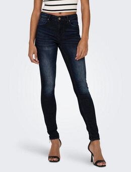 ONLY Skinny-fit-Jeans ONLKENDELL LIFE REG SK ANKLE mit Zipper am Saum