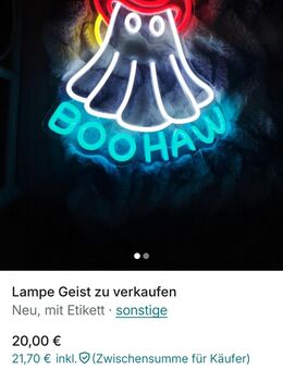 Lampe Geist neu zu verkaufen - Essen