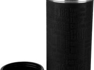 Emsa Isolierkanne Senator Sleeve, 0,5 l, Silikonmanschette, Safe Loc Verschluss, dicht, 12h heiß, 24h kalt