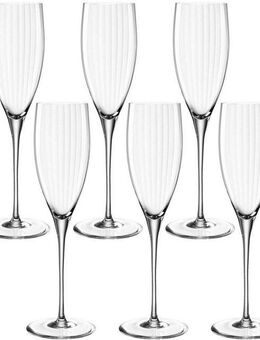 LEONARDO Sektglas POESIA, Kristallglas, 250 ml, 6-teilig