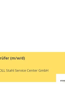 Werkstoffprüfer (m/w/d) - Bochum