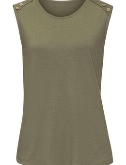 LASCANA Strandtop mit Zierknöpfen, Sommertop, Basic