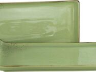 CreaTable Servierplatte Nature Collection, Steinzeug, (Set, 2-tlg), Servier Set, 33x16,5 cm