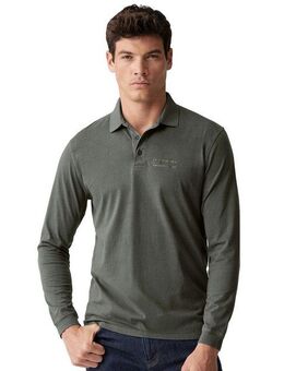 CASAMODA Langarm-Poloshirt CASAMODA Polo-Shirt Langarm uni