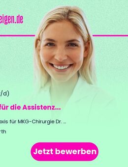 ZFA (w/m/d) für die Assistenz - Fürth