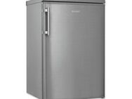 exquisit Kühlschrank KS16-4-HE-040C inoxlook, 85 cm hoch, 55 cm breit, geräumiges 4-Sterne-Gefrierfach