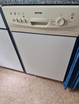 Geschirrunterbauspülmaschine Gorenge GS 7582 W, Öko Klasse C, gut erhalten - Bernburg (Saale) Zentrum