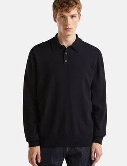 United Colors of Benetton Langarm-Poloshirt