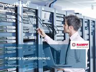 IT Security Specialist (m/w/d) - Metzingen