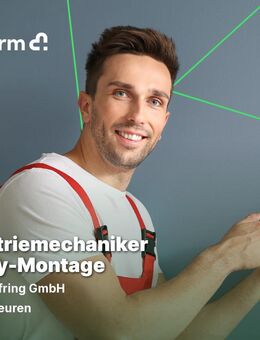 Industriemechaniker Gantry-Montage (m/w/d) - Kaufbeuren