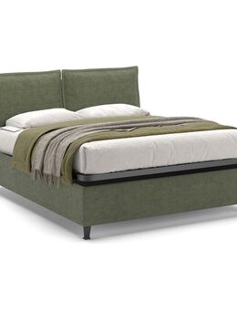 Bett 180x200 mit Bettkasten und Mikrofaserbezug - Hörstel