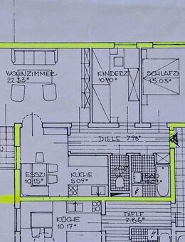 3 Zi WHg mit 79 Qm im EG mit großen Balkon - Abensberg