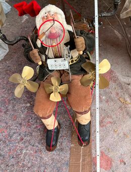 Figur Fliegender Weihnachtsmann Käthe Wohlfahrt - Kassel Mitte/Innenstadt