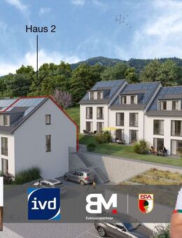Ihr Platz zum Leben in Hammel zukunftssichere Häuser DHH ca. 155m² und Südterrasse - Neusäß