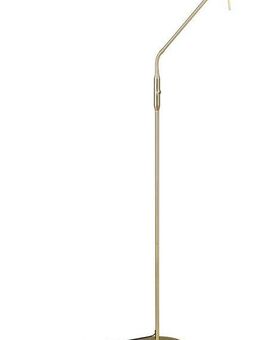 TRIO Leuchten LED Stehlampe MONZA, Stehleuchte mit Sensordimmer Lichtfarbe einstellbar 2300-4000K, Dimmfunktion, Memoryfunktion, LED fest integriert, Farbwechsler, warmweiß - kaltweiß, Leuchtenkopf flexibel verstellbar Memoryfunktion Höhe 145-160 cm