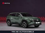 Hyundai Tucson, 1.6 CRDi Prime 48V Cypress Green Mineraleffekt Schwarz, Jahr 2022 - Kippenheim