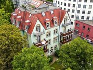 Elegantes Altbauflair zwischen Uni-Viertel + Innenstadt! Sanierte 4-Raum-ETW in Jugendstil-Villa! - Dresden