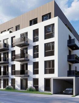 Bester Energiestandard! Moderne 2-Zi-Wohnung mit Balkon und Küche - KFW 40 NH - Neuötting