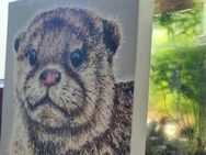 Otterbild Portrait 29x29 cm. - Oberhausen