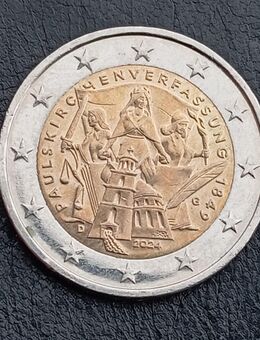 2 Euro 2024 Paulskirchen Verfassung - Dortmund Kemminghausen