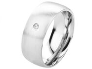 Damenring Edelstahl DE094 mit Zirkonia/Diamant - Aholming