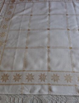 Tischdecke, Mitteldecke, Weihnachts-/Adventszeit, ca.78 x 78 cm - Hamburg