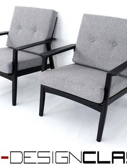 wie neu! Set Danish Mid Century Lounge Chair Sessel Vintage 1960s - Hamminkeln Zentrum