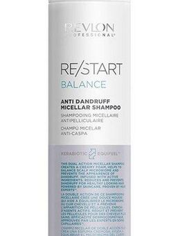 REVLON PROFESSIONAL Haarshampoo Re/Start BALANCE Anti-Dandruff Micellar Shampoo 250 ml, Vermindert Schuppenbildung und sorgt für ein strahlendes Aussehen.