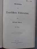 Scherer: Geschichte der Deutschen Literatur (1908) in 48155