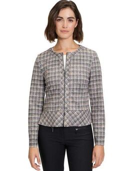 Betty Barclay Jackenblazer Betty Barclay Damen Kurzblazer mit Reißverschluss Material