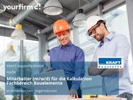 Mitarbeiter (m/w/d) für die Kalkulation Fachbereich Bauelemente - Höhenkirchen-Siegertsbrunn