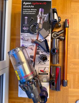 Dyson Cyclone V10 Absolute, Zustand hervorragend mit OVP - Lottstetten