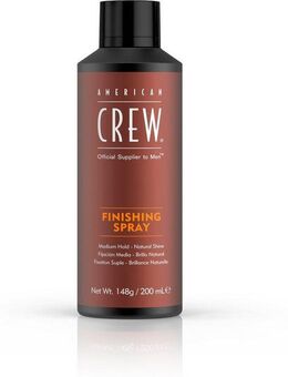 American Crew Haarspray Finishing Spray 200 ml, Haarstyling, Spray für mittleren Halt