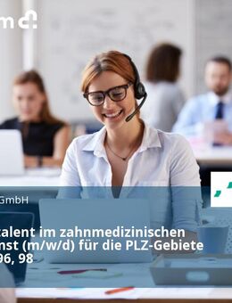 Vertriebstalent im zahnmedizinischen Außendienst (m/w/d) für die PLZ-Gebiete 90-91, 95-96, 98 - Bamberg