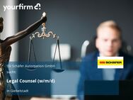Legal Counsel (w/m/d) - Giebelstadt