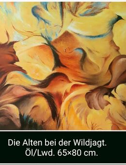 Ölbild in leuchtenden Farben. - Nürnberg
