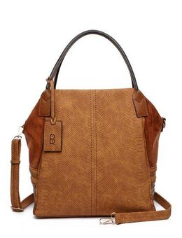 COLLEZIONE ALESSANDRO Schultertasche Maxim, mit langen Henkeln und zusätzlichem Trageriemen