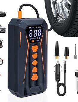 Luftpumpe 150PSI Elektrischer Kompressor Tragbar Fahrradpumpe NEU - Berlin Neukölln